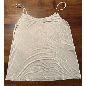 Elisa Cavaletti Daniela Dallavalle Beige Viscose Cami Tank Top Size L US 10